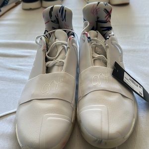 New White Adidas Harden Vol. 3s, Sz13, New, No Box